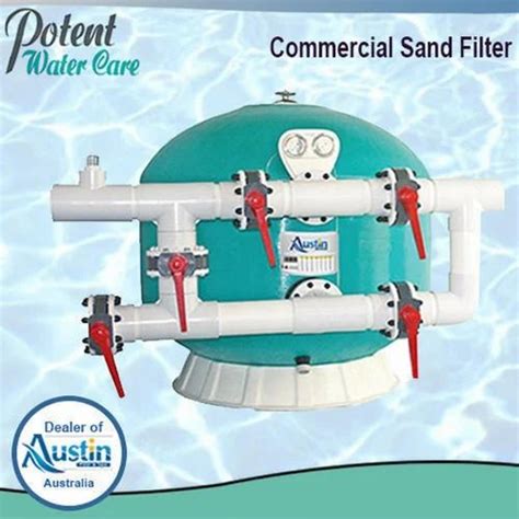 Commercial Sand Filter Flow Rate 0 500 Cubic Metershr At Rs 175000