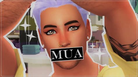 Sims 4 30 Day Cas Challenge Day 11 Makeup Artist Youtube