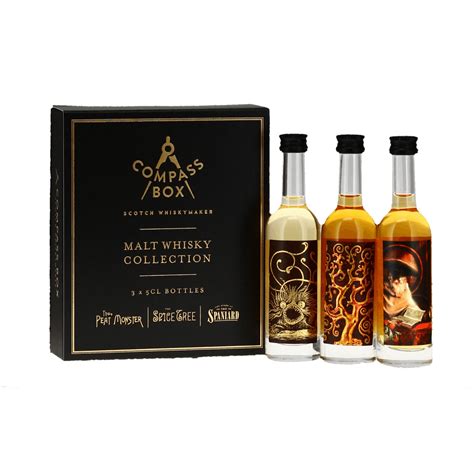 Compass Box Malt Whisky Collection 3x5cl T Pack Whisky From Whisky Kingdom Uk