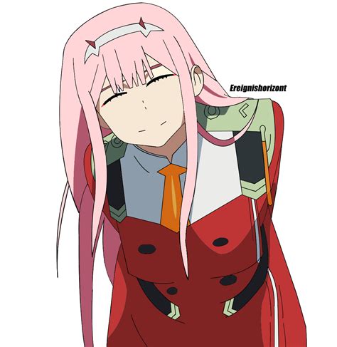 A Zero Two Drawing I Made And Also My Very First Drawing R