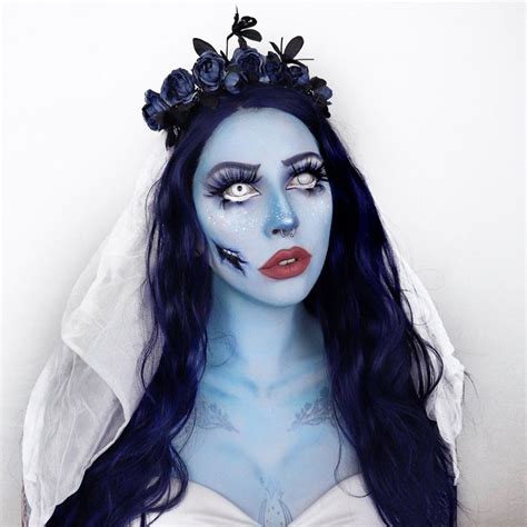Scary Halloween Makeup Corpse Bride Tattoo Junkee Cosmetics