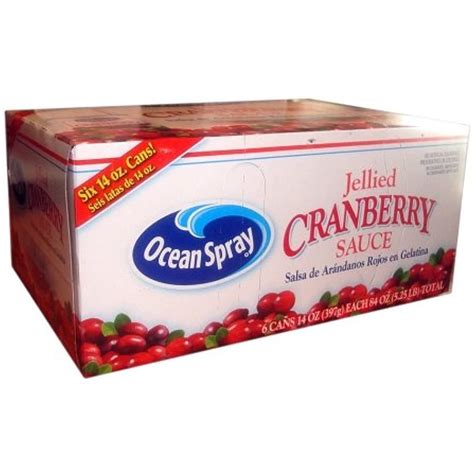 Ocean Spray Jellied Cranberry Sauce 84 Ounce