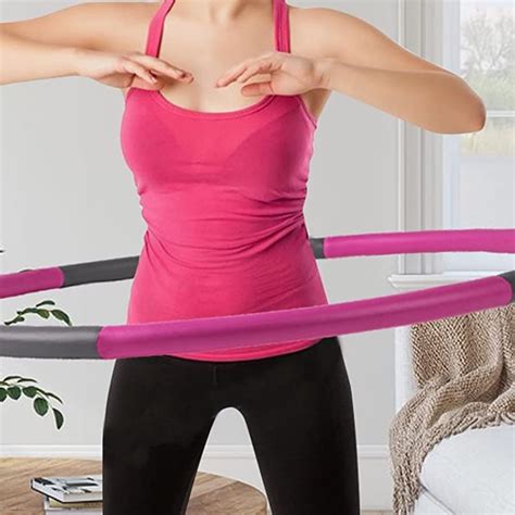 Resultsport The Original Foam Padded Weighted Fitness Hoop Ph