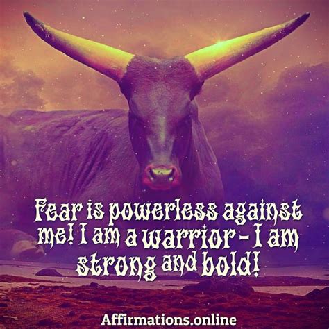Fear Is Powerless Positive Affirmation Affirmationsonline