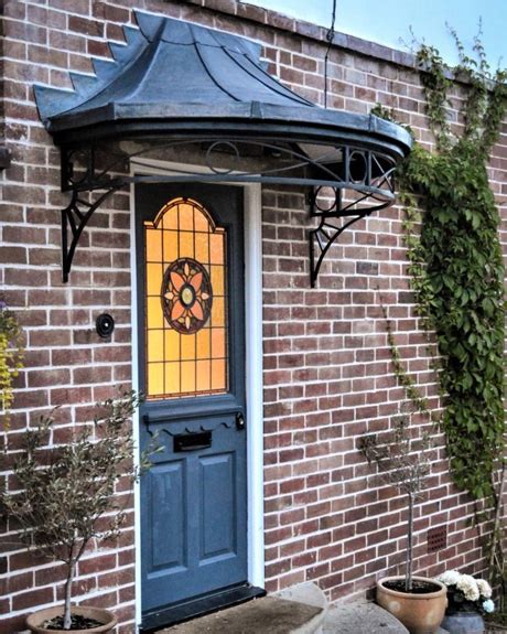Traditional And Modern Over Door Canopy Styles Fine Iron