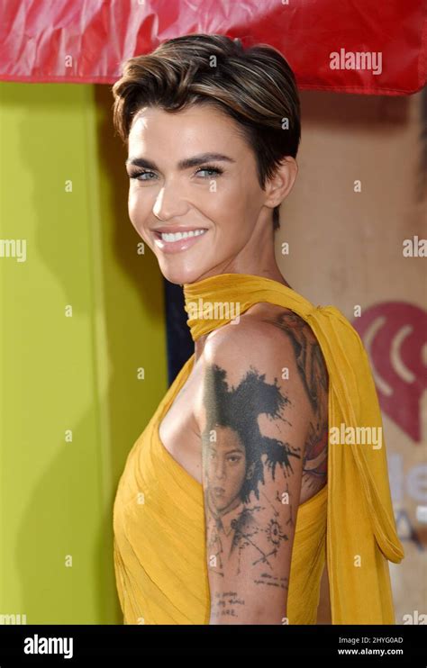 Ruby Rose At Warner Bros The Meg Us Premiere Held At The Tcl