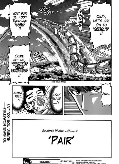 Read Toriko Chapter 295 Now To Area 7 Manganelo
