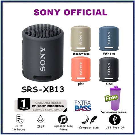 Jual Sony Srs Xb13 Extra Bass Portable Wireless Speaker Xb13 Xb 13
