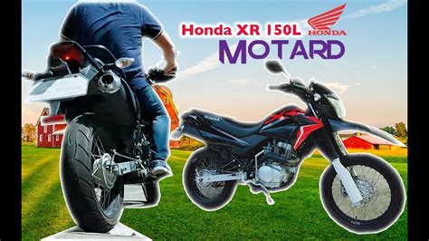 Honda Xr150l Motard Style Youtube