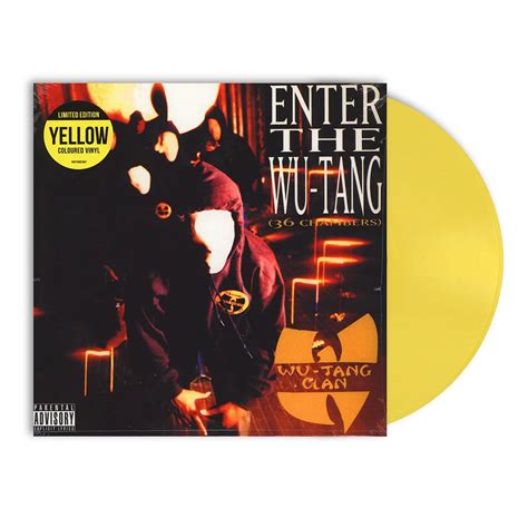 wu tang clan enter the wu tang 36 chambers limited yellow vinyl edition vinyl lp 1993