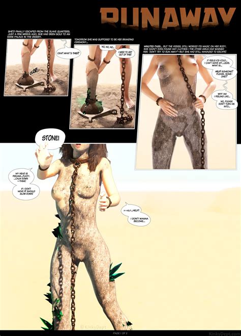 Runaway Slave Petrified Page By Kinkydept Hentai Foundry