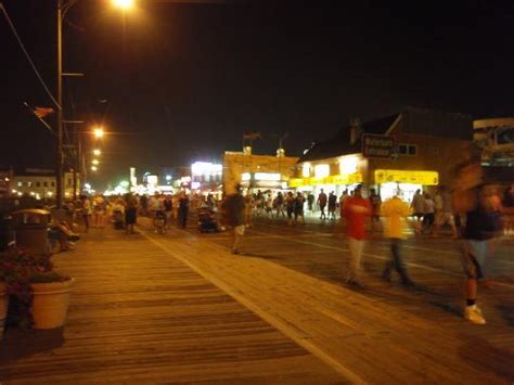 Ocean City Cape May County Zdjęcie The Boardwalk At Night Tripadvisor