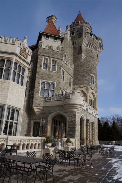 Casa Loma Castle In Toronto Canada Stock Photo Image Of Beautiful