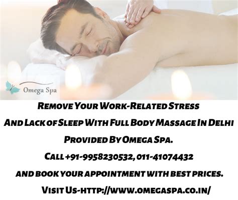 Omega Spa Best Female To Male Body Massage Center In Lajpat Nagar