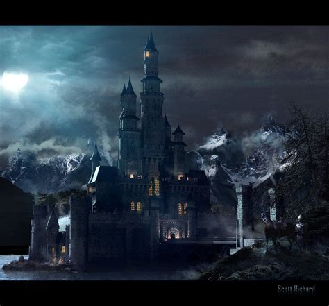 Tlg Moonlight Castle Matte By Rich35211 On Deviantart Gothic Fantasy
