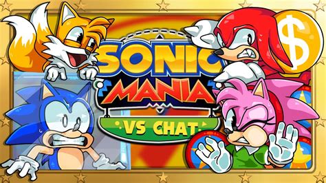 Getting Tortured By My Fans In Sonic Mania Vs Chat Youtube