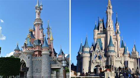 Disneyland Paris Vs Walt Disney World Orlando Youtube
