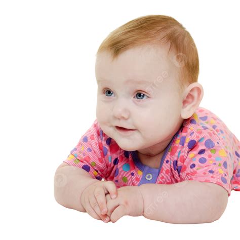 Happy Baby Smile Resting Child White Png Transparent Image And
