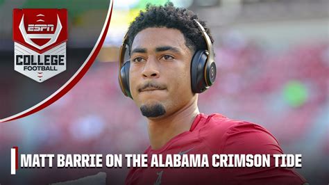 Alabama Has The Best 2 Players In The Country Matt Barrie Espn College Football Youtube
