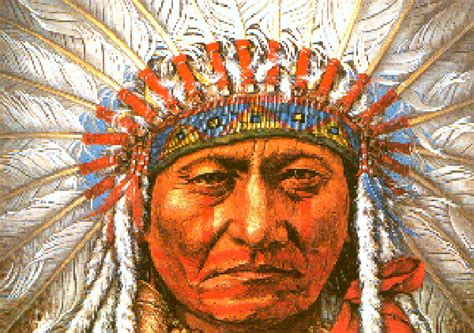 Portrait of sitting bull on display at north dakota heritage. Chief Sitting Bull - Canada History and Mysteries