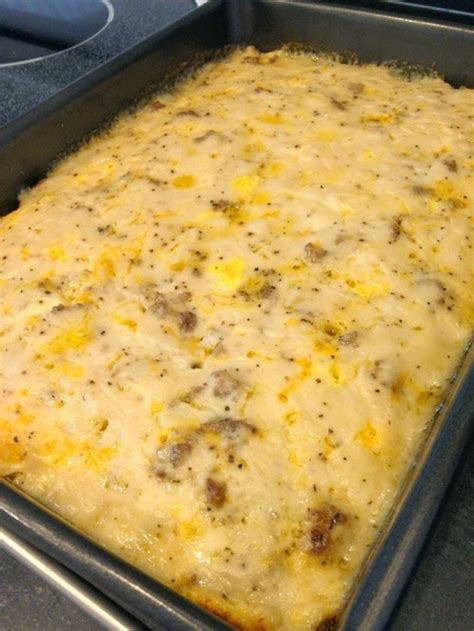 Biscuits And Gravy Casserole Enjoy The Recipes