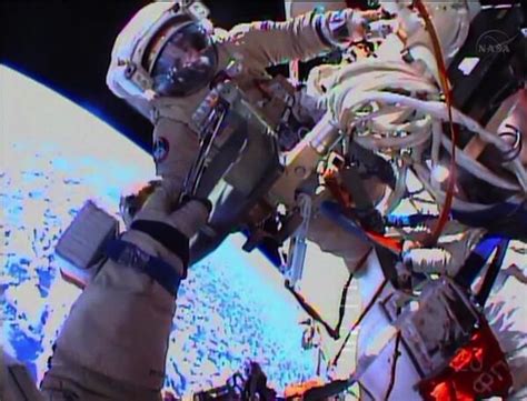 Watch Russian Cosmonauts Spacewalk To Install Camera Equipment Outside The Recently Repaired Iss