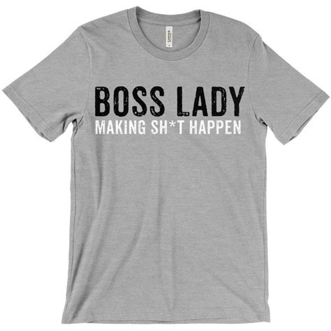 Boss Lady Vintage Soft Tee Funny Boss Shirts Boss Lady Shirt Boss Lady