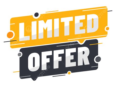 Limited Offer Label Icon Vector Limited Offer Label Png And Vector