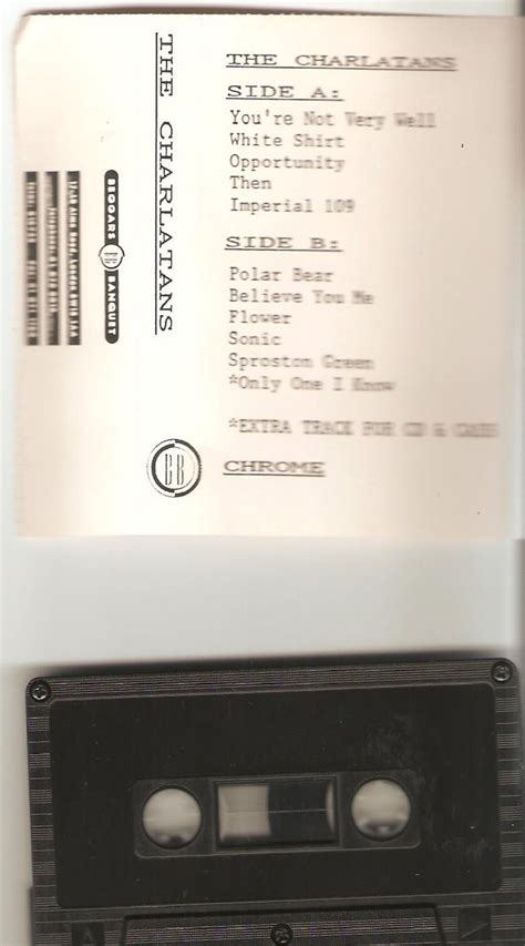 The Charlatans Some Friendly 1990 Cassette Discogs