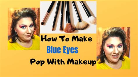 How To Make Blue Eyes Pop With Makeup Youtube