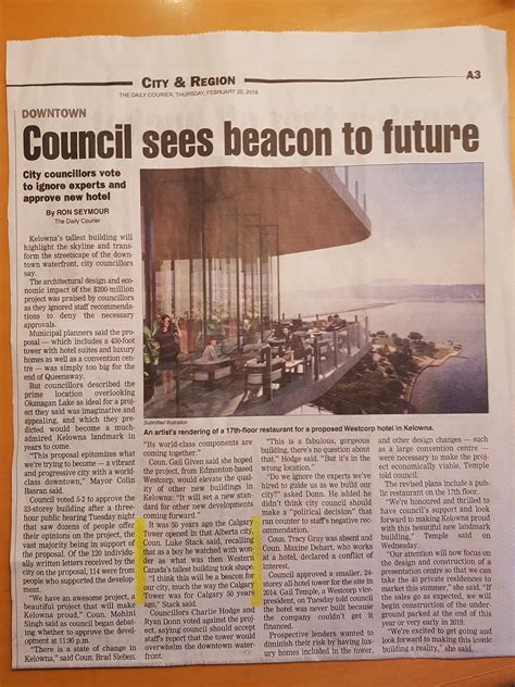 Beacon to the Future - EasyBlog - Luke Stack - Kelowna City Councillor