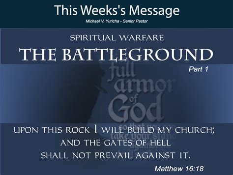 Spiritual Warfare Part 2 Judah Ministries
