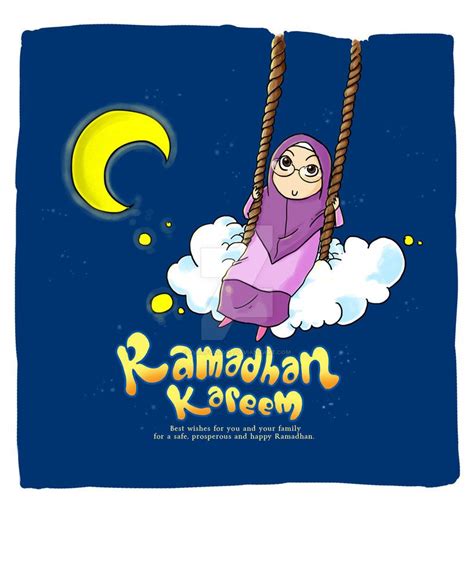 Gambar Puasa Ramadan Kartun