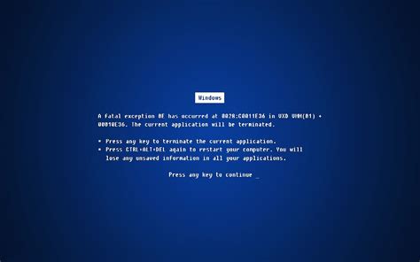 Bsod Screensavers Posted By Christopher Peltier