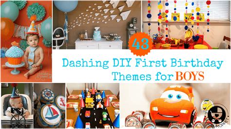 This entire video is created from a cute baby boy 1st birthday with cake smash activity around the globe. 43 Dashing DIY Boy First Birthday Themes