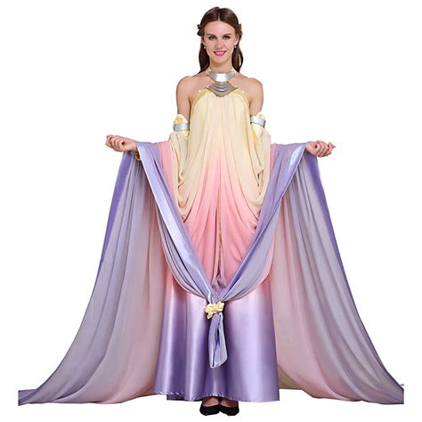 Padme Rainbow Lake Dress Amidala Star Wars Costume Costume Rebel