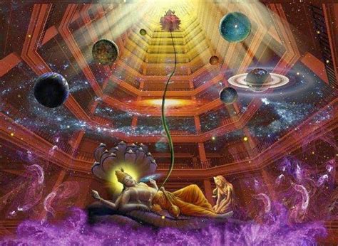 Spiritual And Science Lord Vishnu And Evolution Of Universe