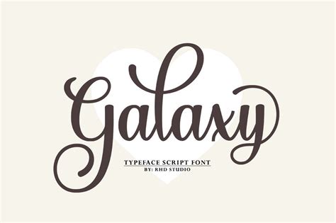 Galaxy Font By Studiorhd · Creative Fabrica