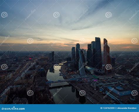 Soft Sunset Light Falling On The Buildings Stock Image Image Of Star