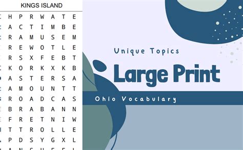 Ohio Word Searches 200 Large Print Puzzles About The Buckeye State