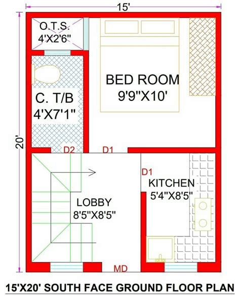 15x20 House Plan 15x20 House Design 300 Sq Ft House 15 20 House Plan 15 By 20 House Plan