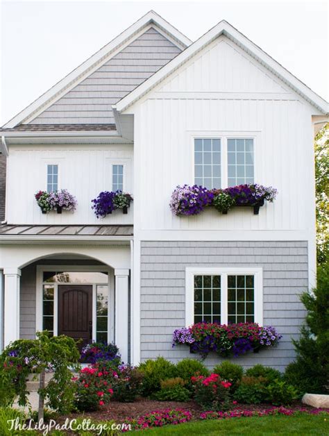 ) i heart organizing is sharing this gorgeous flower box diy with us today. Window Box Tips - my former black thumb - The Lilypad Cottage