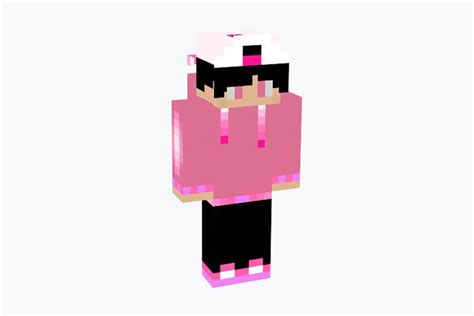 Best Pink Colored Hoodie Minecraft Skins Boys Girls Fandomspot