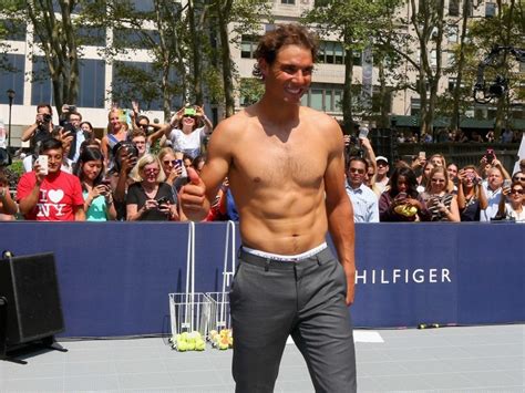 Rafael Nadal Strips Down To His Underwear In New Steamy Ad