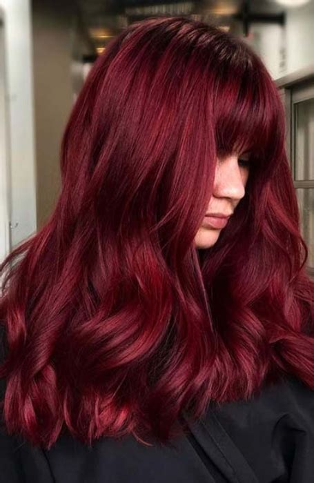 Sexy Dark Red Hair Ideas For The Trend Spotter