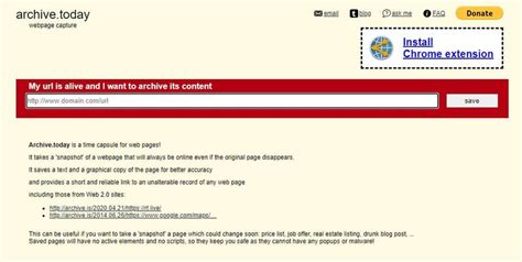 Best Wayback Machine Internet Archive Alternatives In TEcHViraL