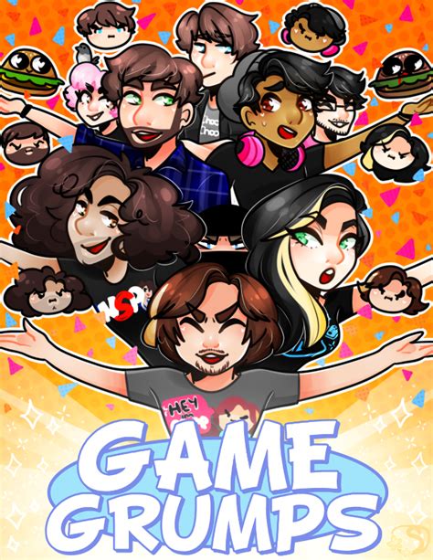 My Entry For The Game Grumps Artbook Thank You Guys At Fyeahgamegrumps