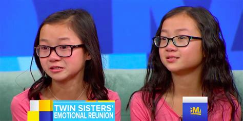 Identical Twin Sisters Meet For The First Time After Being Adopted By