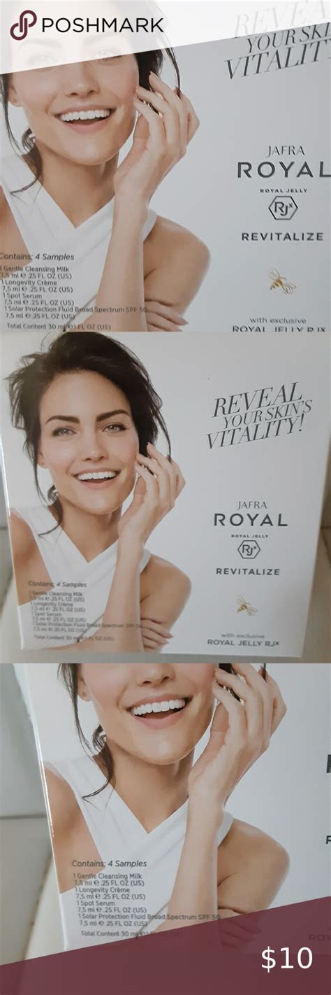 Jafra Royal Revitalize Sample Size Kit Nwt In 2022 Anti Aging Skin Products Womens Skincare