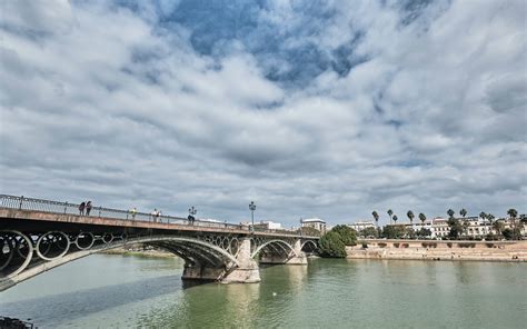 Triana Bridge Seville Isabel Ii Bridge Sevilla Visit